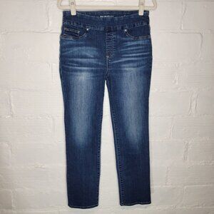 Chico's Women's Size 8 Jeans Pull On Straight